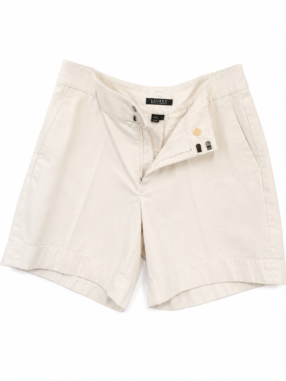 Lauren Ralph Lauren White Tailored Shorts Size 12